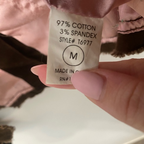 Miss Me Gold Collection brown Velvet Jacket Blazer size medium - Picture 6 of 7